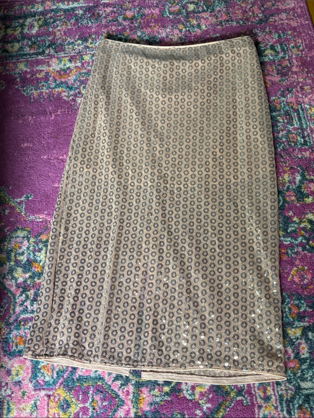 🪩🪩Kenneth Cole Blush Sequin-Accent Sleeveless Dress🪩🪩